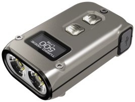 Наключный фонарь Nitecore TINI2 Ti OSRAM P2 x 2 Titan 500 Люмен 60 часов 83 метра USB-C