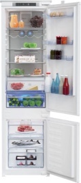 Встраиваемый двухкамерный холодильник Beko BCNA 306 E2S No frost, белый