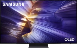 Телевизор Samsung QE65S90FAEXRU, 65 дюймов, 3840x2160 (4K Ultra HD), черный
