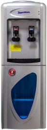 Кулер напольный  Aqua Work AW 0.7LDR (серебро), эл.охл, шкаф, нажим кружкой