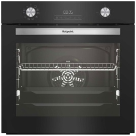 Электрический духовой шкаф Hotpoint FE8 831 JSH BLG 59 см, 72 л, гриль и конвекция, черный