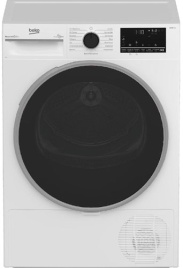 Сушильная машина с тепловым насосом Beko B3T4723, 7 кг, отложенный старт, белый