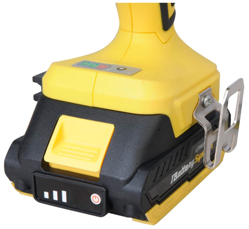 Дрель аккумуляторная Hanskonner HCD1855R 1BatterySystem (2 аккумулятора, кейс) фото 3