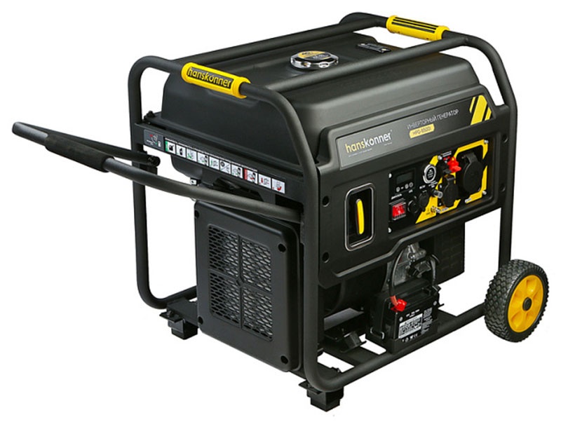 Бензогенератор инверторный Hanskonner HPG-6500I 6.5 кВт фото 2