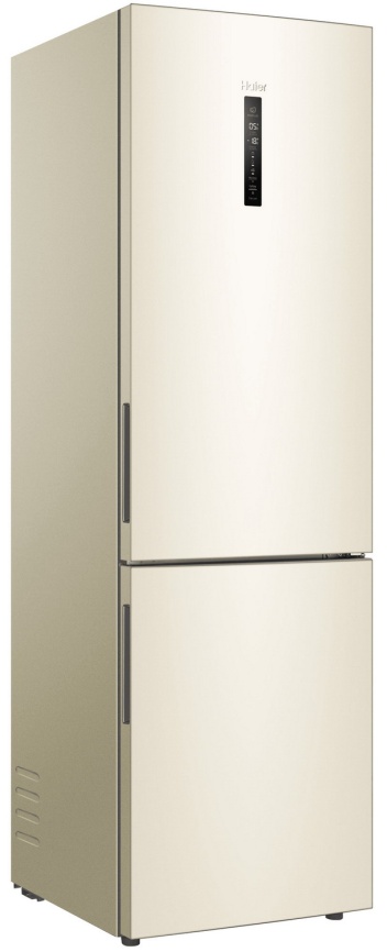 Двухкамерный холодильник Haier C4F640CCGU1 No frost, кремовый фото 3