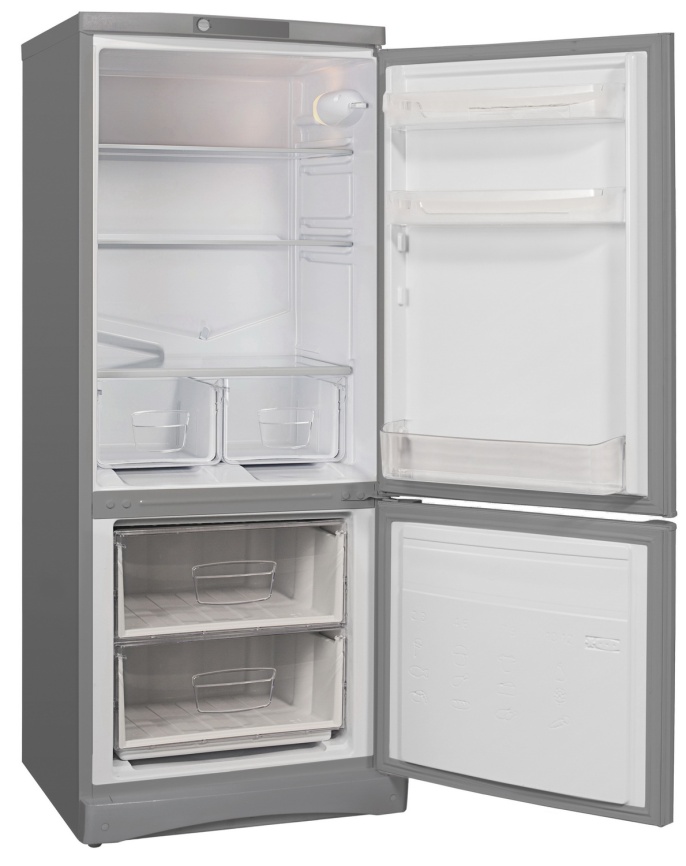 Двухкамерный холодильник Indesit ES 15 GA, серебристый фото 2