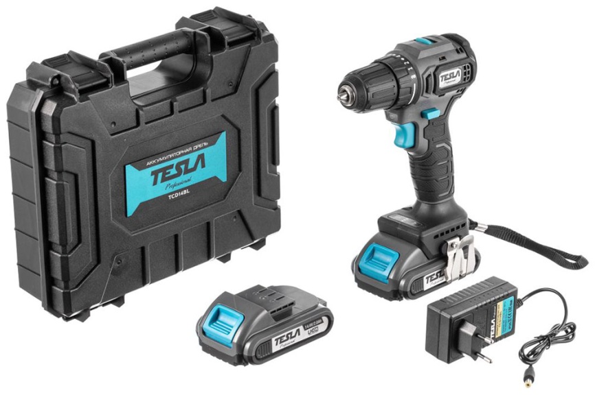 Дрель аккумуляторная Tesla TCD14BL фото 12
