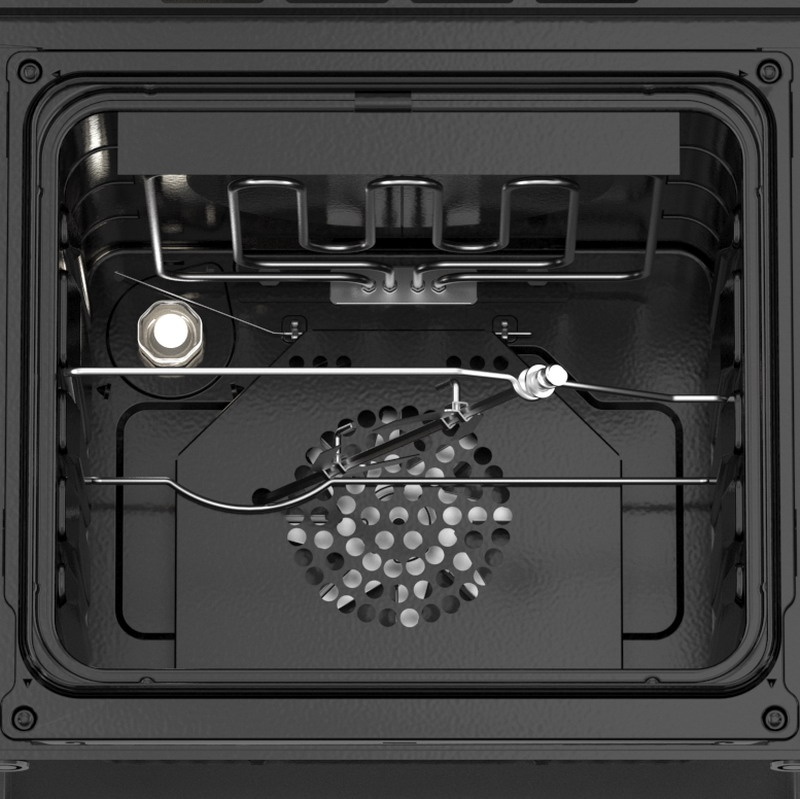 Электрический духовой шкаф Darina 1V5 BDE 111 705 B 59 см, 50 л, гриль и конвекция, черный фото 5