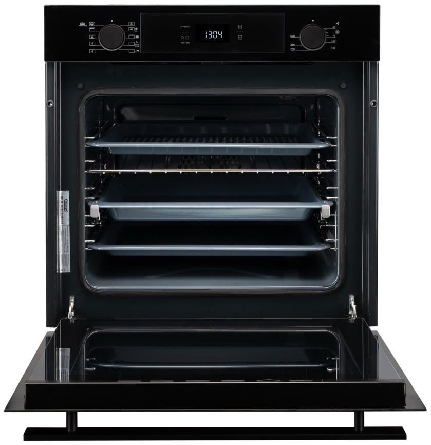 Электрический духовой шкаф De’Longhi DEO 755 NB RAMONA 59 см, 72 л, гриль и конвекция, черный фото 8