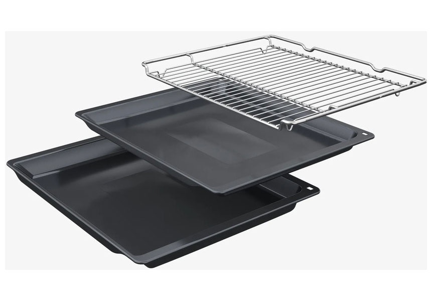 Электрический духовой шкаф Bosch HMG776NB1 59 см, 67 л, гриль и конвекция, черный фото 6