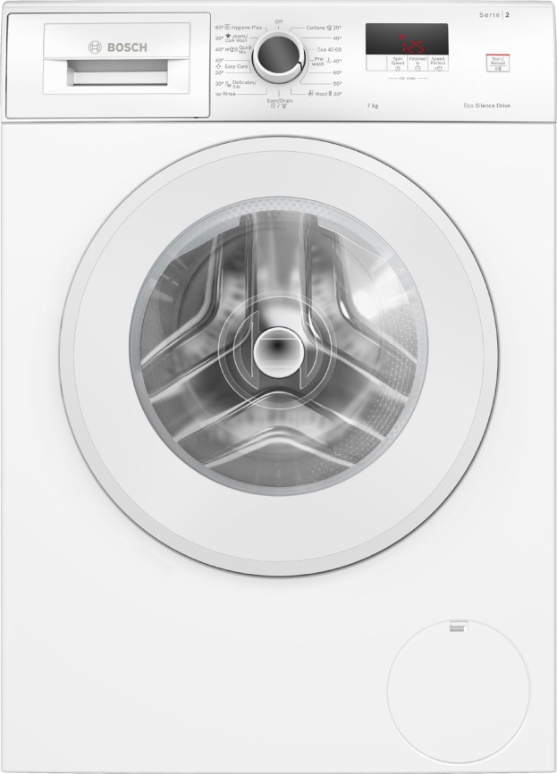 Стиральная машина Bosch WGE02200BY 7 кг, белый фото 1