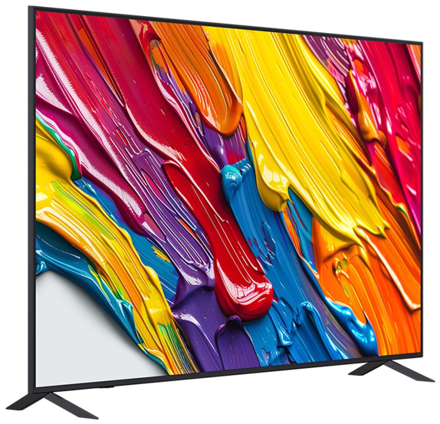 Телевизор LG 75QNED82A6B.ARUG, 75 дюймов, 4K Ultra HD, смарт ТВ, WebOS 25, синий фото 2