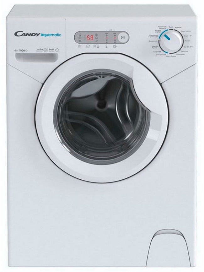Стиральная машина Candy Aquamatic Evo AQUE 1043D-07 автомат 4 кг, белый фото 1