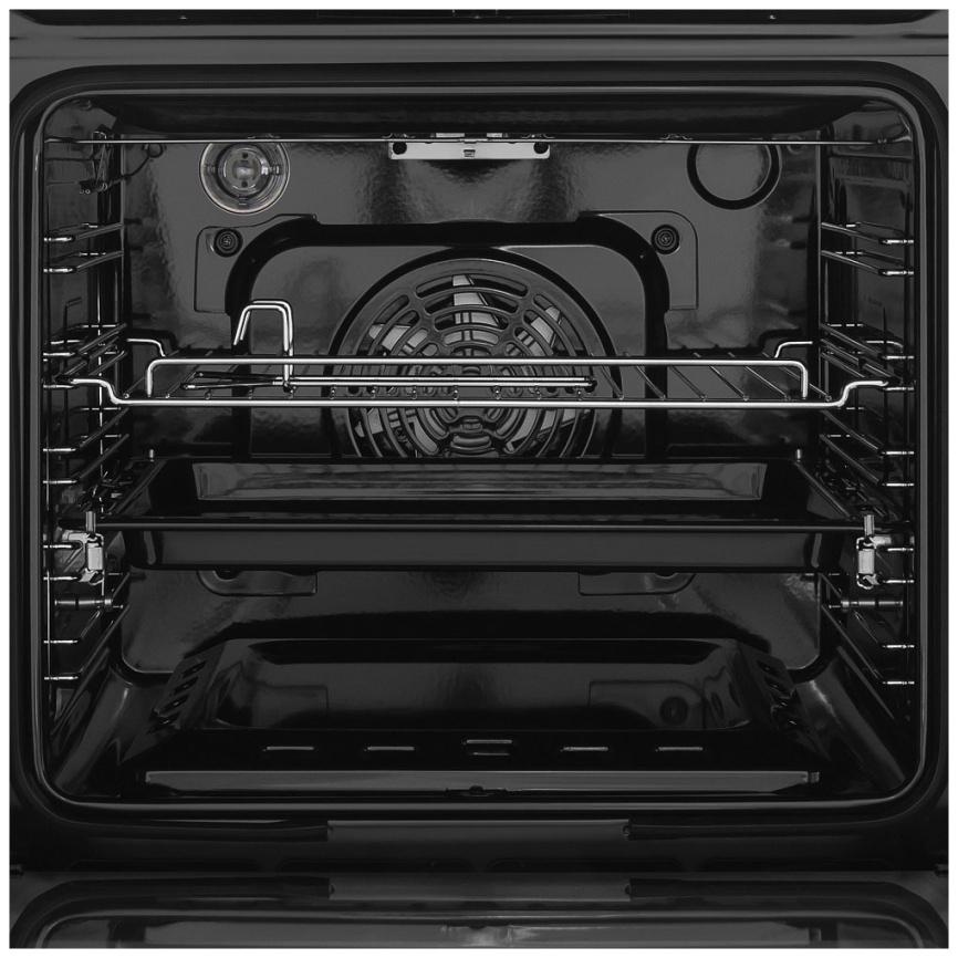 Газовый духовой шкаф Maunfeld EOGC604B 59 см, 60 л гриль конвекция, черный фото 4