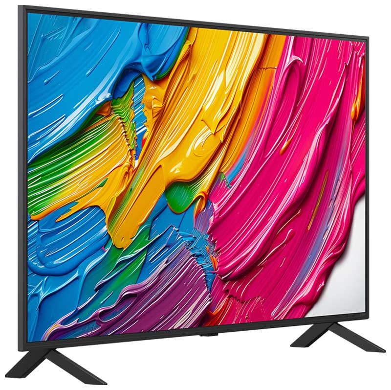 Телевизор LG 65QNED80A6A.ARUG, 65 дюйма, 4K HDR, смарт ТВ, WebOS 25, черный фото 2