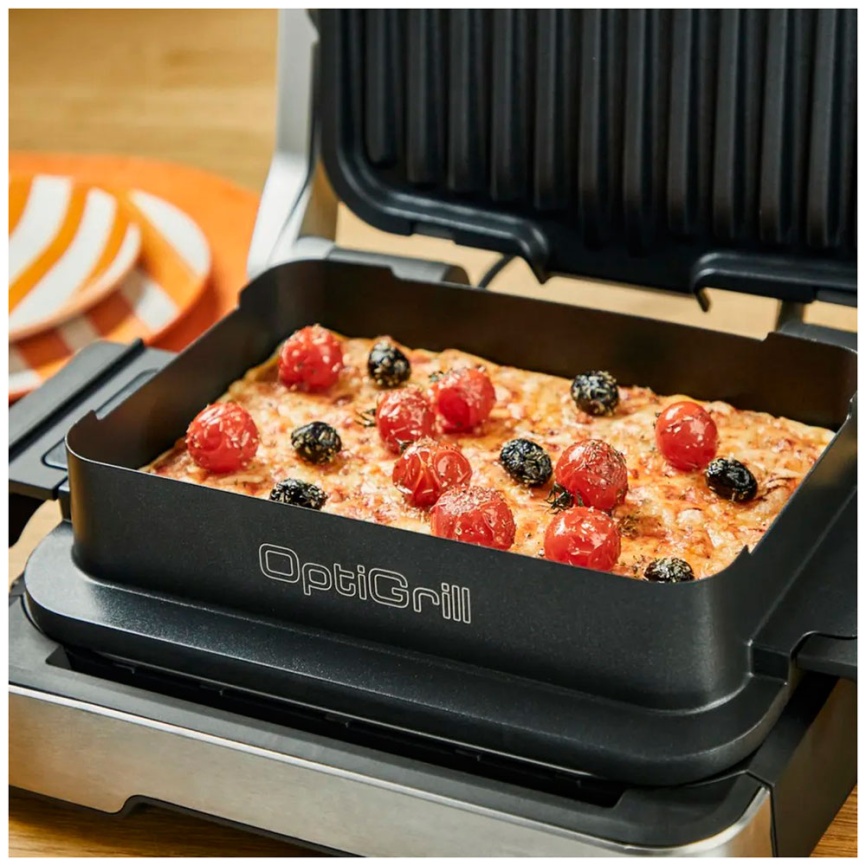 Насадка для запекания Tefal Optigrill, XA732810, черный фото 13