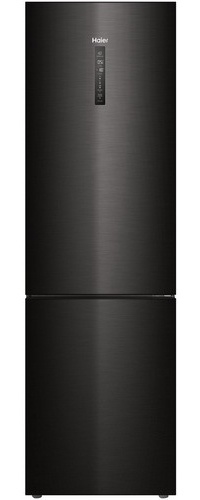Двухкамерный холодильник Haier C4F740CBXGU1 No frost, черный фото 1