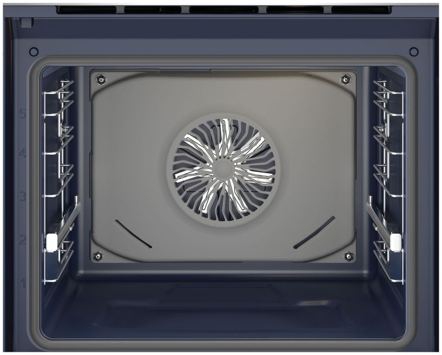 Электрический духовой шкаф Hotpoint HSTF 1231 JSAH IX 59 см, 72 л гриль конвекция, серебристый фото 5