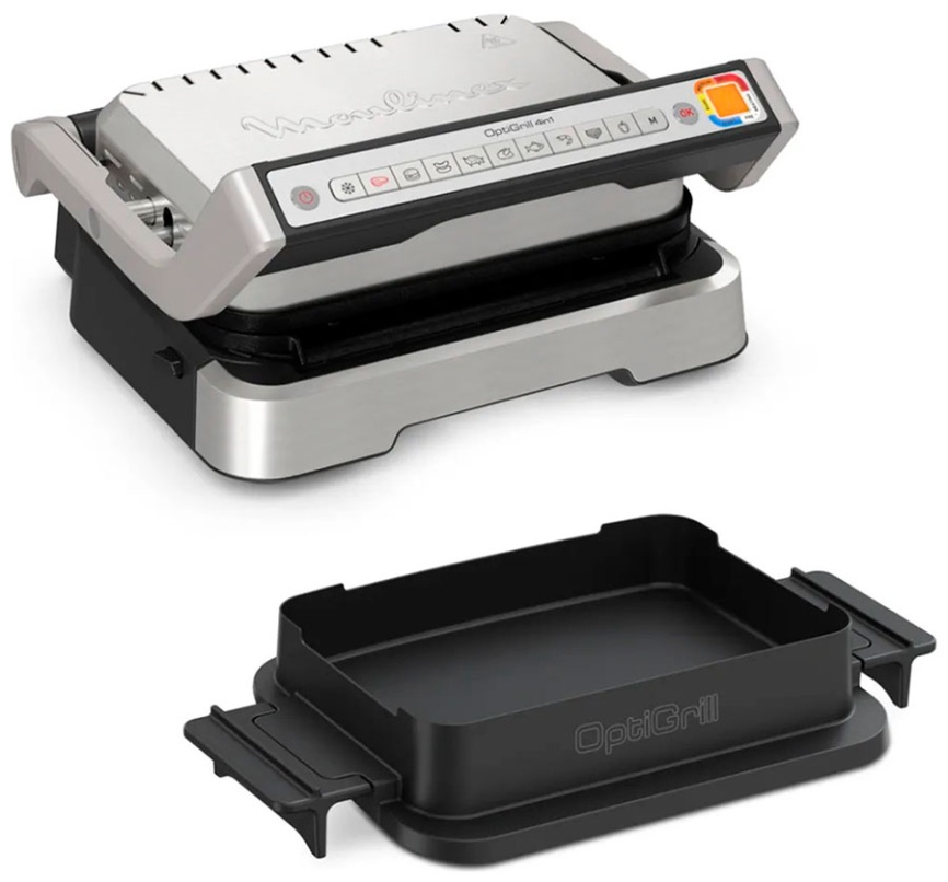 Насадка для запекания Tefal Optigrill, XA732810, черный фото 11