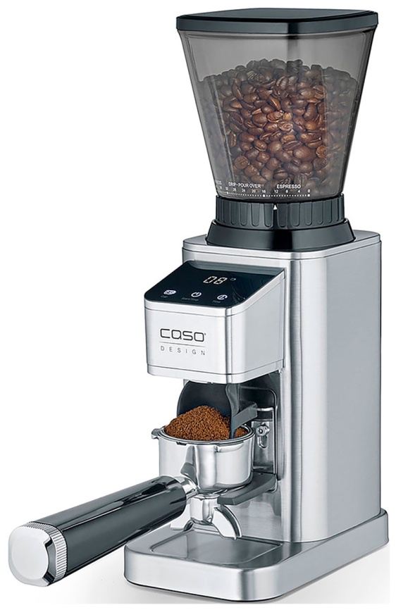 Кофемолка Caso BaristaChef Inox, 48 уровней помола, нержавеющая сталь фото 4