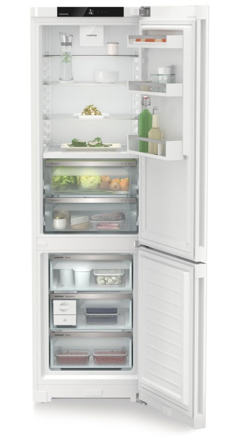 Двухкамерный холодильник Liebherr CBNc 5723-22 001 BioFresh No frost, белый фото 2