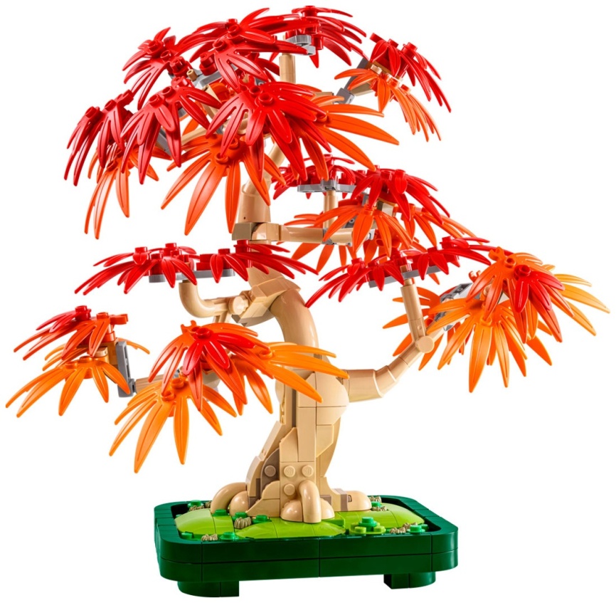 Конструктор Lego Botanicals Бонсай из японского красного клена (10348) фото 2
