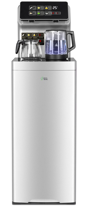 Тиабар Ecotronic TB15-LER silver с чайным столиком, напольный (ETK12594) фото 1