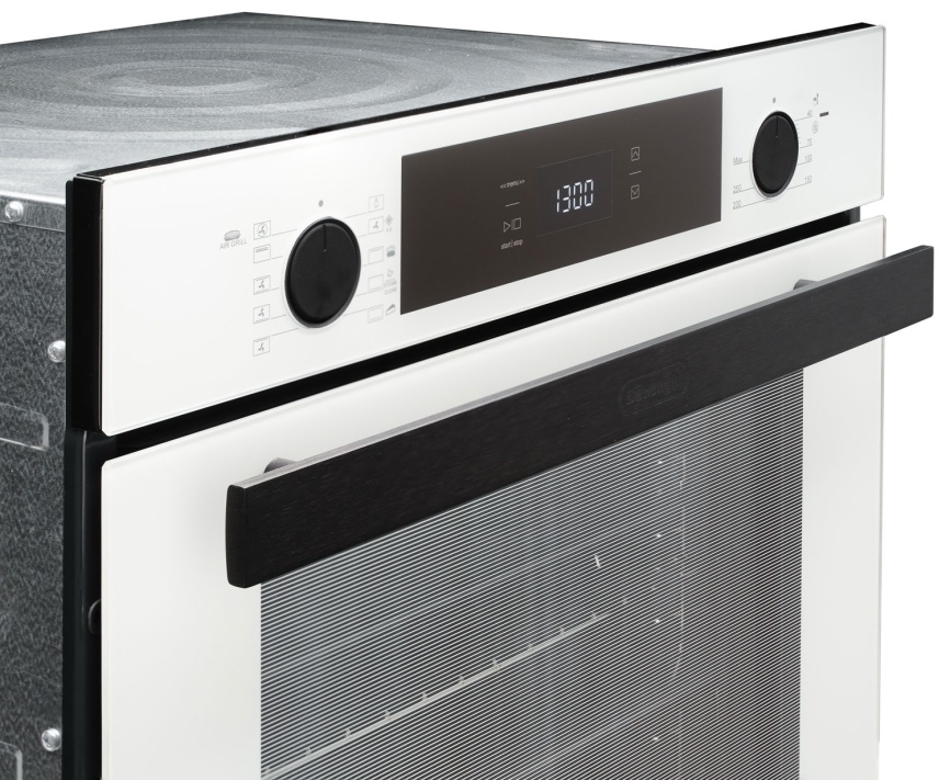 Электрический духовой шкаф De’Longhi DEO 755 BB RAMONA 59 см, 72 л гриль конвекция, белый фото 3