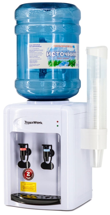 Кулер для воды Aqua Work AW 0.7TDR бело-черный фото 7