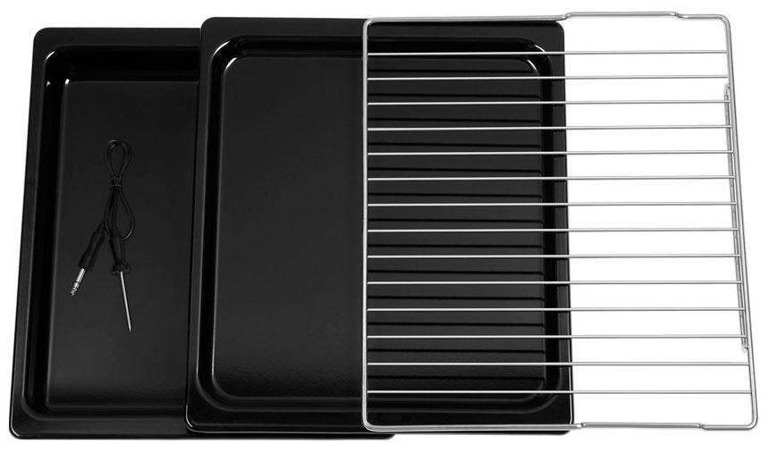 Электрический духовой шкаф Haier HOQ-P16AN5GW 59 см, 72 л гриль конвекция, белый фото 7