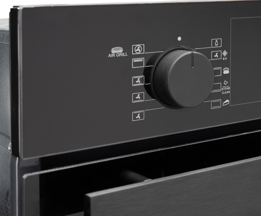 Электрический духовой шкаф De’Longhi DEO 755 NB RAMONA 59 см, 72 л, гриль и конвекция, черный фото 12