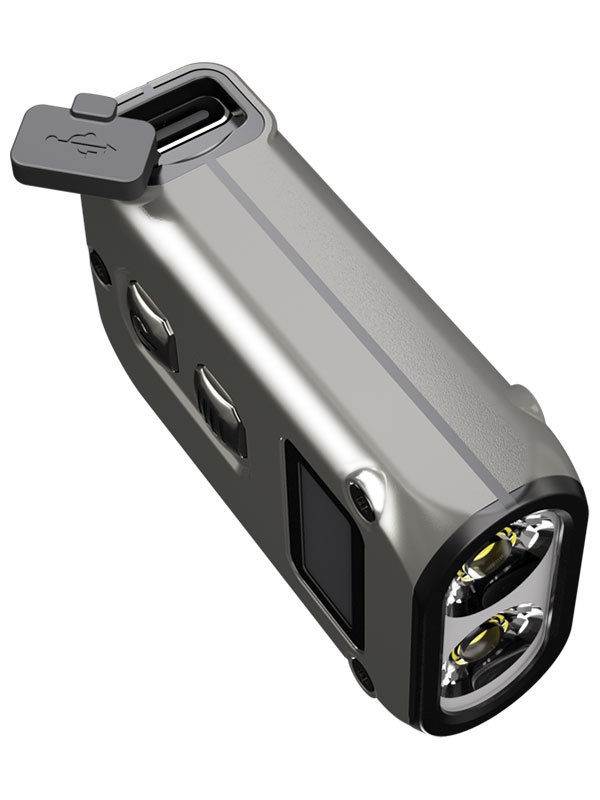 Наключный фонарь Nitecore TINI2 Ti OSRAM P2 x 2 Titan 500 Люмен 60 часов 83 метра USB-C фото 3