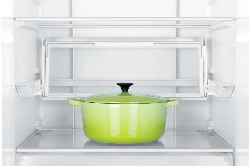 Двухкамерный холодильник Haier C4F640CXU1 No frost, серебристый фото 15