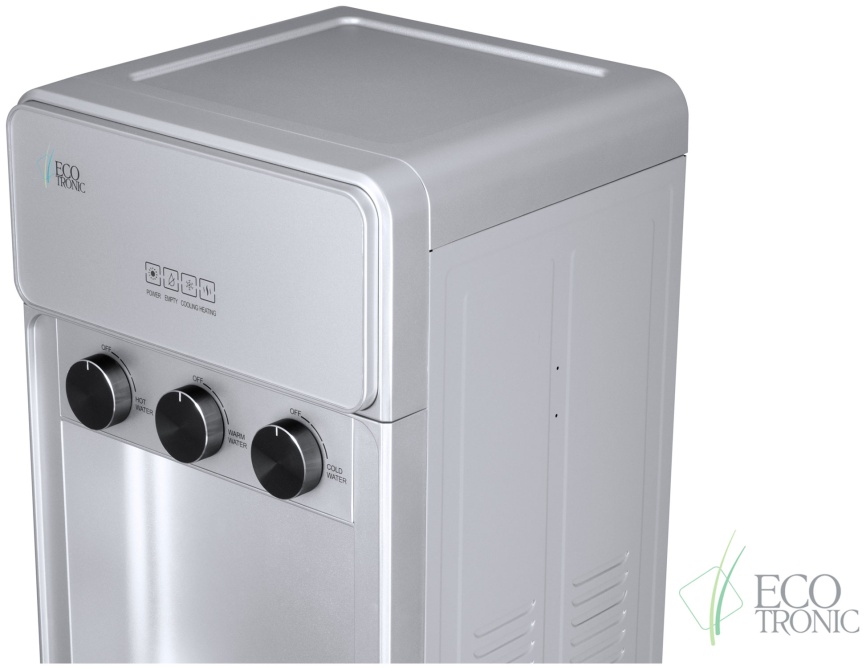 Кулер для воды Ecotronic K42-LX full silver (ETK13256) фото 6