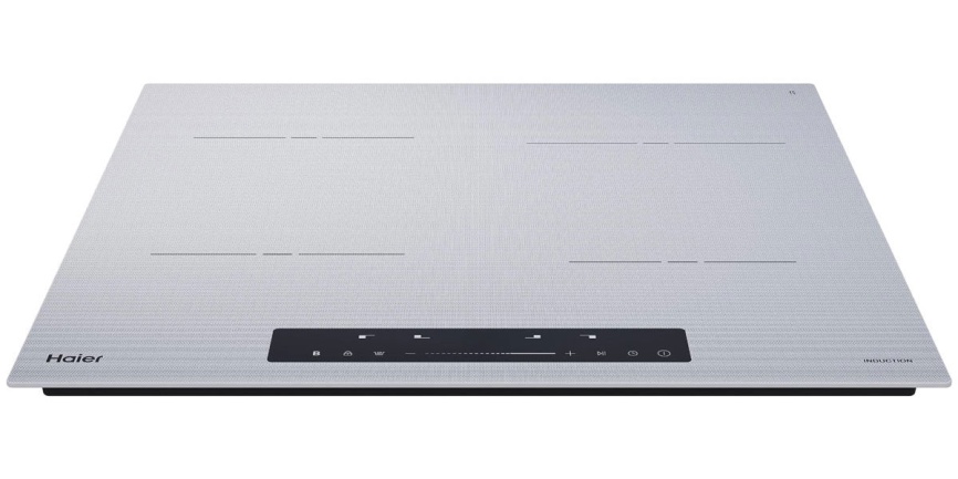 Электрическая варочная панель Haier HHY-Y64TVTPG 59 см, 4 конфорки стеклокерамика, серый фото 3
