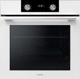Электрический духовой шкаф Haier HOQ-K2ANN3WB 59 см, 72 л гриль конвекция, белый