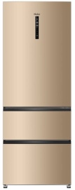Многокамерный холодильник Haier A4F742CGGU1 No frost, золотистый
