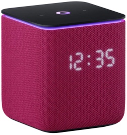 Умная колонка Яндекс Станция Миди с Алисой, с Zigbee, 24Вт, малиновый