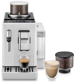 Кофемашина автоматическая De’Longhi EXAM440.35.W Rivelia, кофемолка, автоотключение