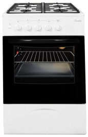 Газовая плита Лысьва ГП 400 МС-2у 50 см, 57 л, 4 конфорки, белый