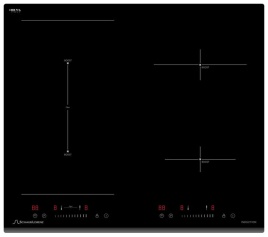Электрическая варочная панель Schaub Lorenz SLK IY 64 S1 59 см, 4 конфорки стеклокерамика, черный