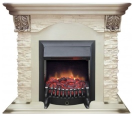 Каминокомплект Realflame DUBLIN LUX STD/EUG WT и Fobus BL