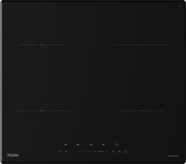Электрическая варочная панель Haier HHX-Y64TVVB 59 см, 4 конфорки стеклокерамика, черный