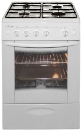 Газовая плита Лысьва ГП 400 МС-2у 50 см, 57 л, 4 конфорки, белый