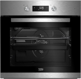 Электрический духовой шкаф Beko BDE22300X, 71 л, 6 режимов, серебристый