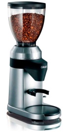 Кофемолка Graef CM 800 silber, 40 степеней, алюминиевый корпус