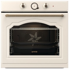 Электрический духовой шкаф Gorenje BOS67372CLI 59 см, 77 л гриль конвекция, бежевый