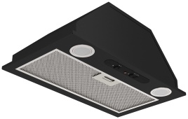 Вытяжка Elikor Вытяжка кухонная Elikor 52П-400-П3Д, врезной блок, черный/черный