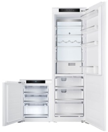Встраиваемый холодильник Side-by-Side Zugel ZRISS343FNF (ZRI1750NF + ZFI710NF) No frost, белый