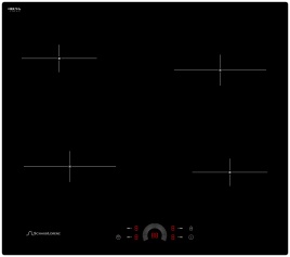 Электрическая варочная панель Schaub Lorenz SLK СY 60 H1 59 см, 4 конфорки стеклокерамика, черный